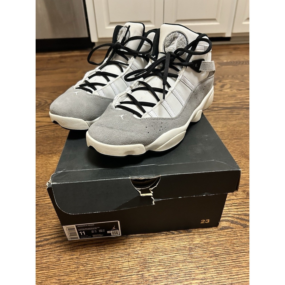 Nike Air Jordan 6 Rings Cement Grey Men's Sz 11 -  FJ4650-077